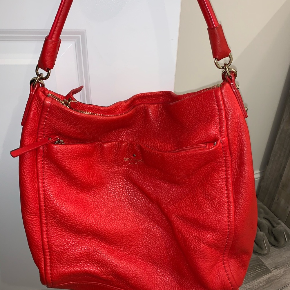 Katespade Red crossbody or handbag
